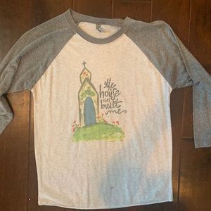 Baseball Tee House that Built me